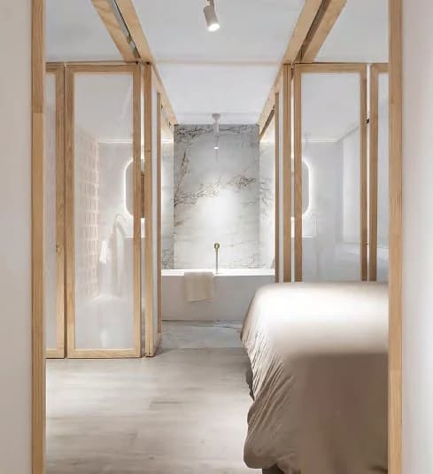 Hotel Cevisama, espace de Ruiz-Velázquez Architecture & Design avec robinetterie ramonsoler