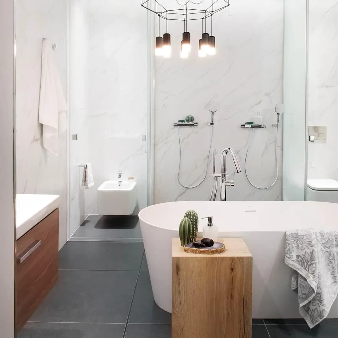 Baño Urban Chic