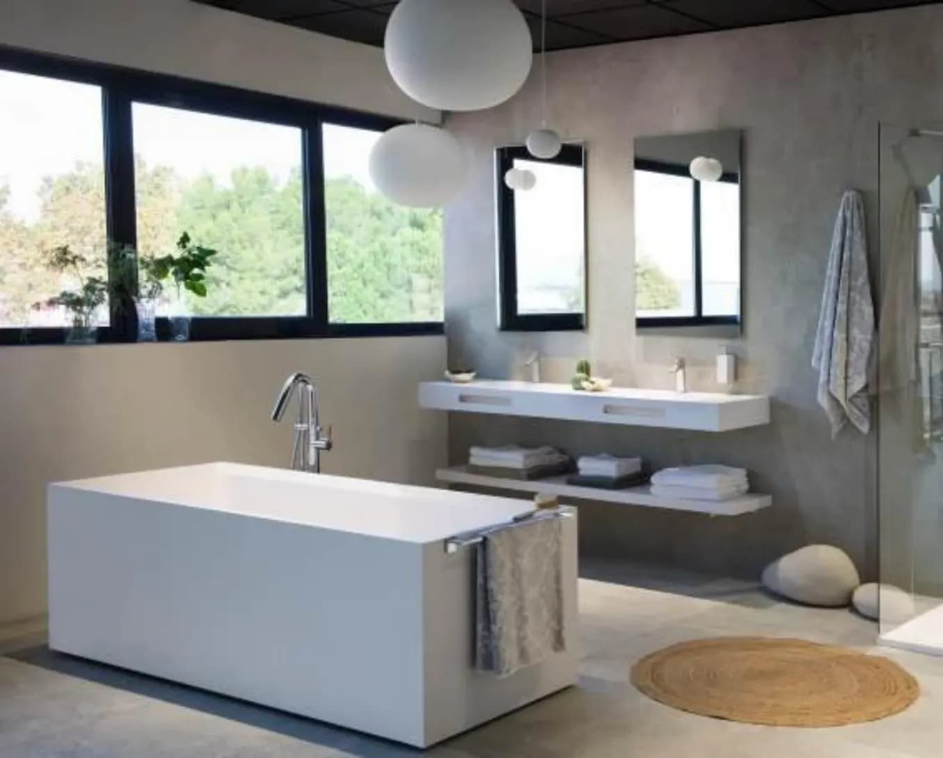 “Bathroom for two”