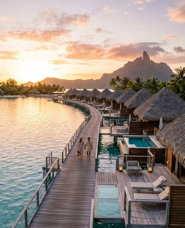 Hotel Hilton, Bora Bora, Polynésie française (photo 1)