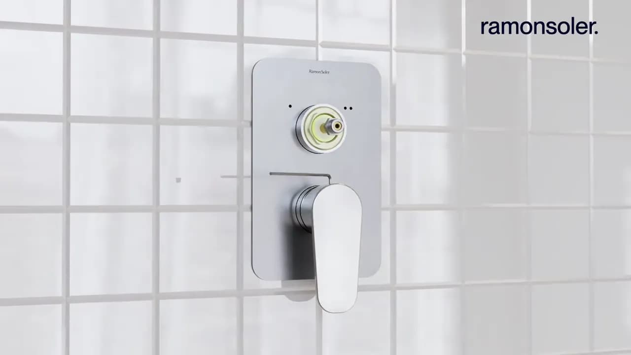 ¿Cómo instalar un monomando empotrado?