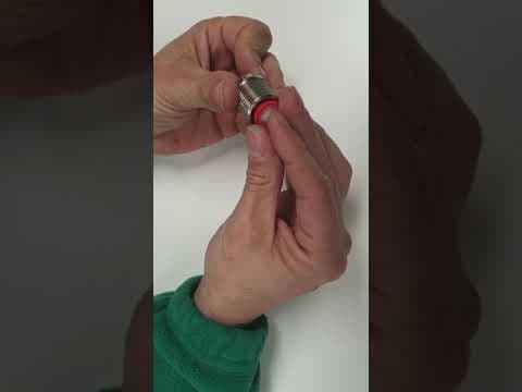 Posicionar el limitador de caudal LC12 de los rociadores RE y RI
