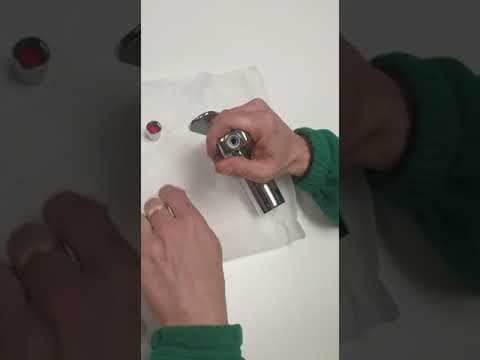 Montaje de la rótula 1547 de M16x1 (refs. 360302 y 7503)