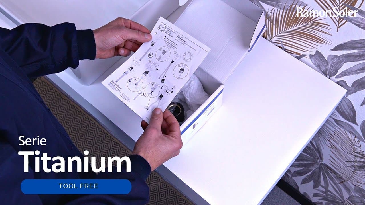 Grifería Titanium Tool Free | Rápida y fácil instalación sin herramientas