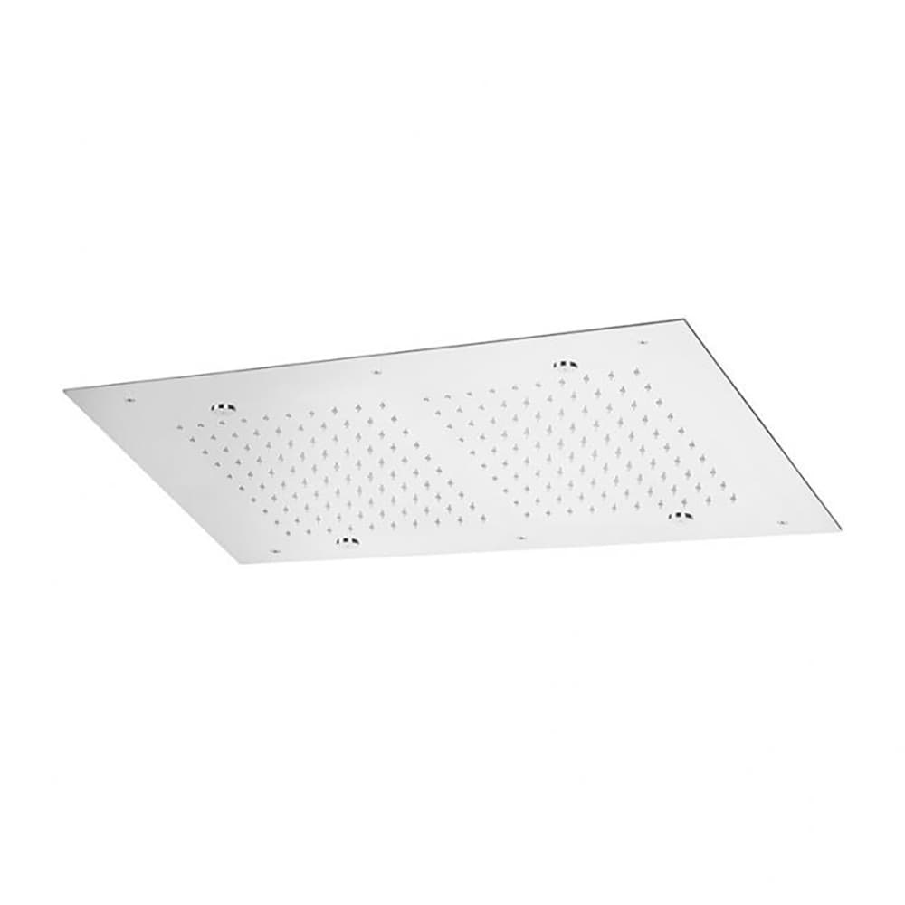 Hydroterapie, pomme de douche rectangulaire XXL, à 2 sorties d'eau, 700x400mm, Chromé