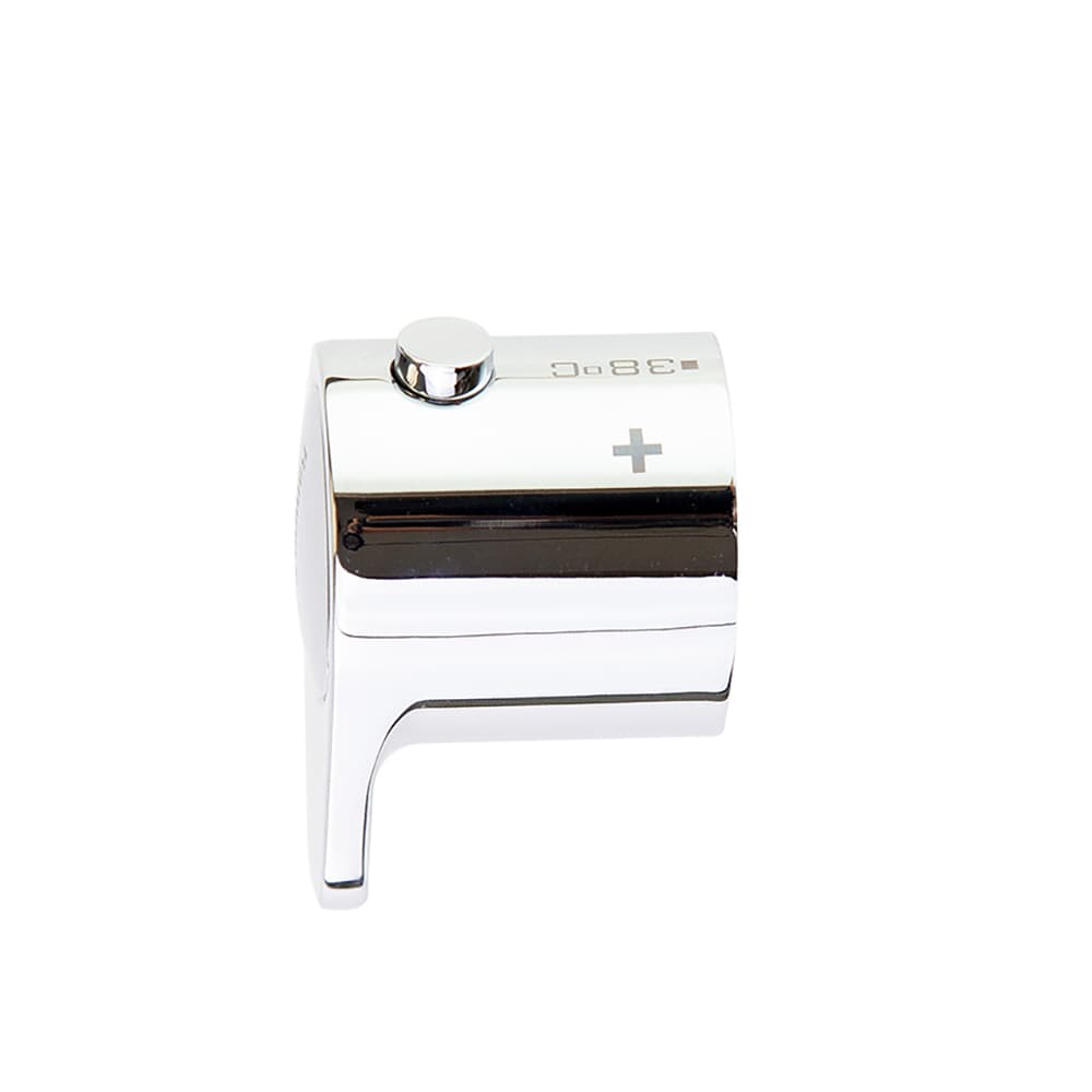 Alexia, temperature handle for deck-mounted thermostatic mixer, Chrome