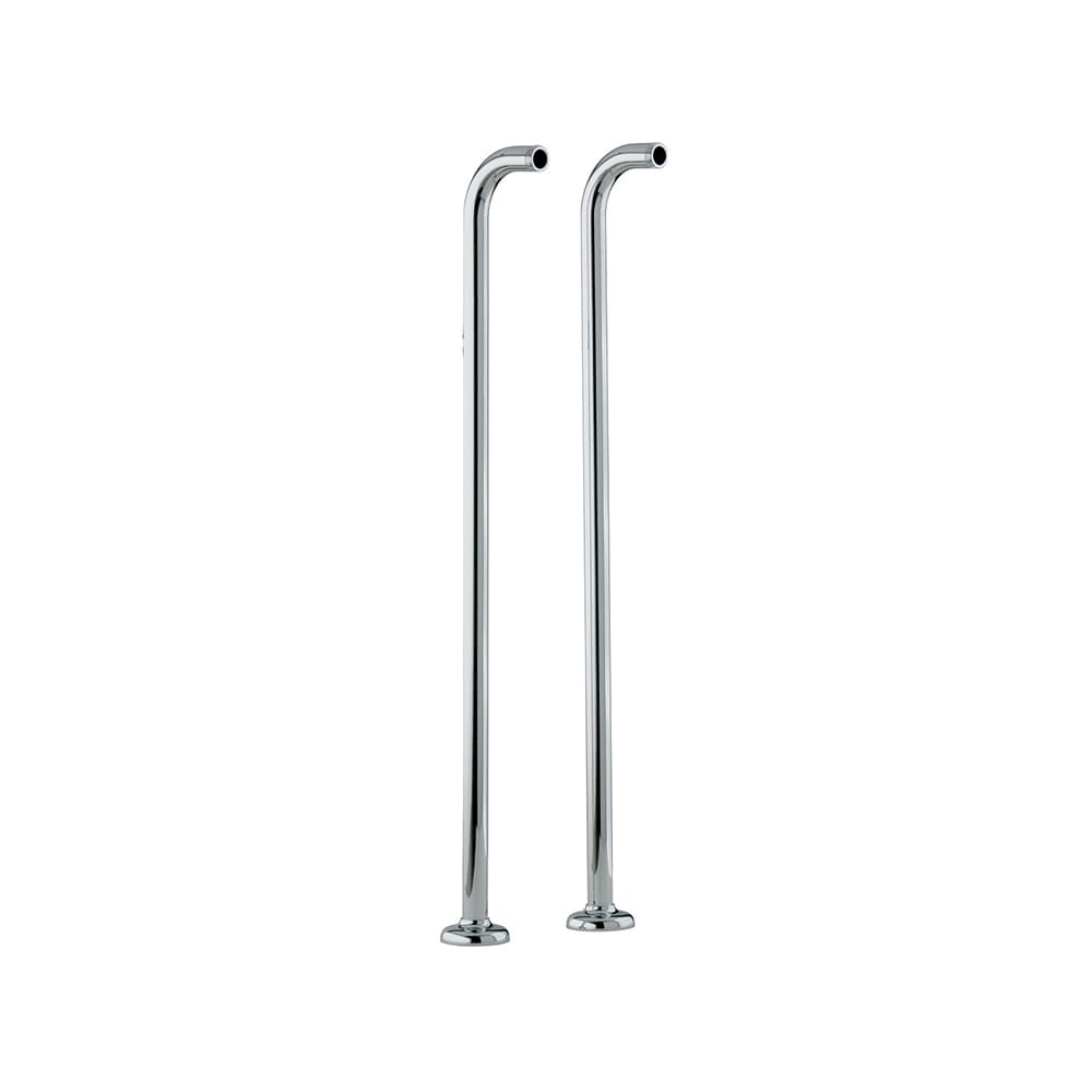 Accessoires, 2 colonnes de 800 x 25 mm, Chromé
