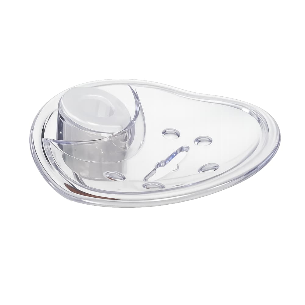 Hidroterapia, jabonera para barras de Ø19 mm, Cromo