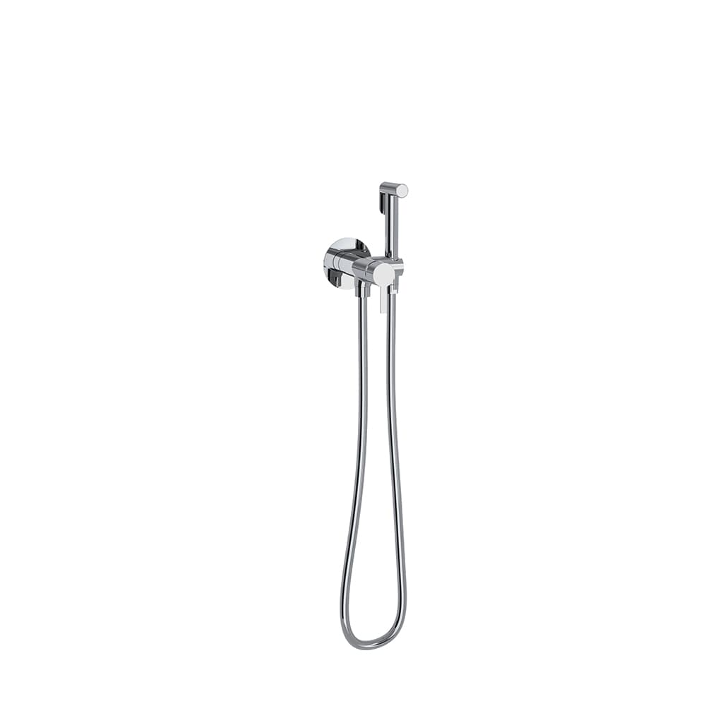 Wc, Magnet concealed mixer with accessories, Chrome