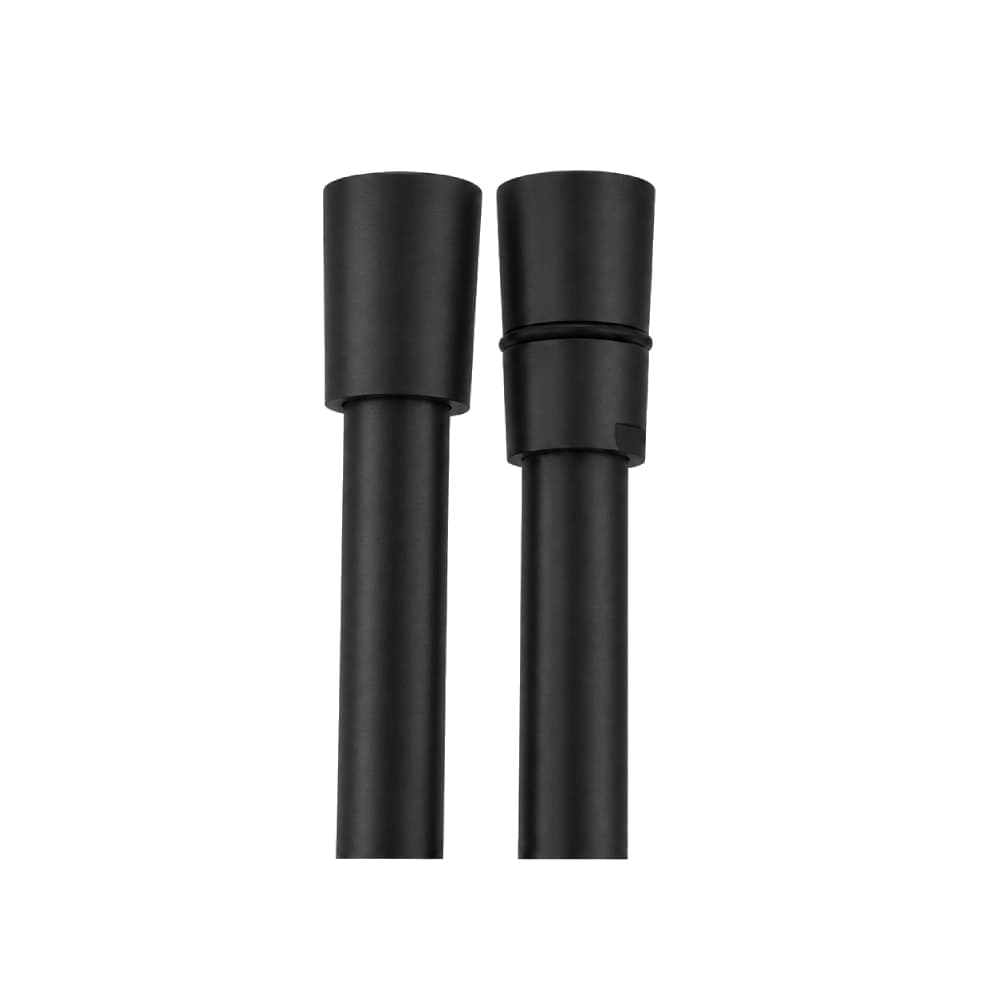 Wc, flexible 1,20 cm, Negro mate