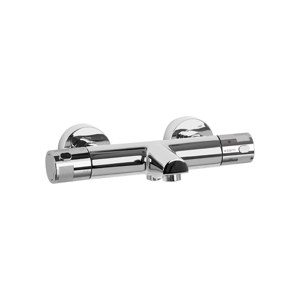 Termotech, termostático de baño-ducha, Cromo