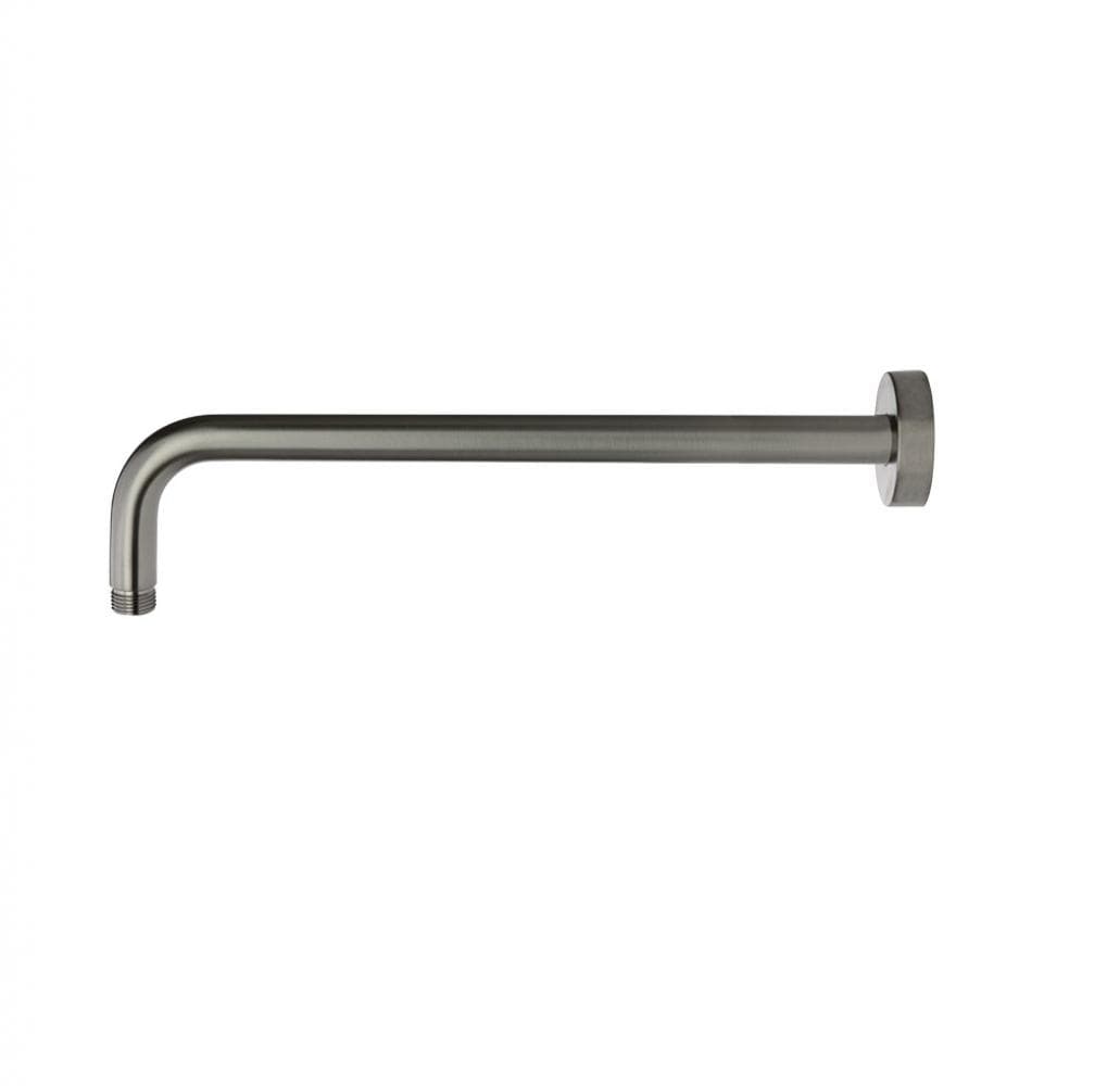Hidroterapia, Braç níquel raspallat de dutxa tubular per a paret de 350mm