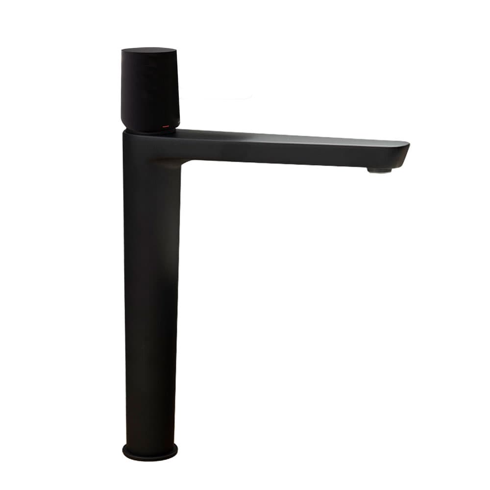 Tzar, Waschtisch-Einhebelmischer XL, Schwarz matt