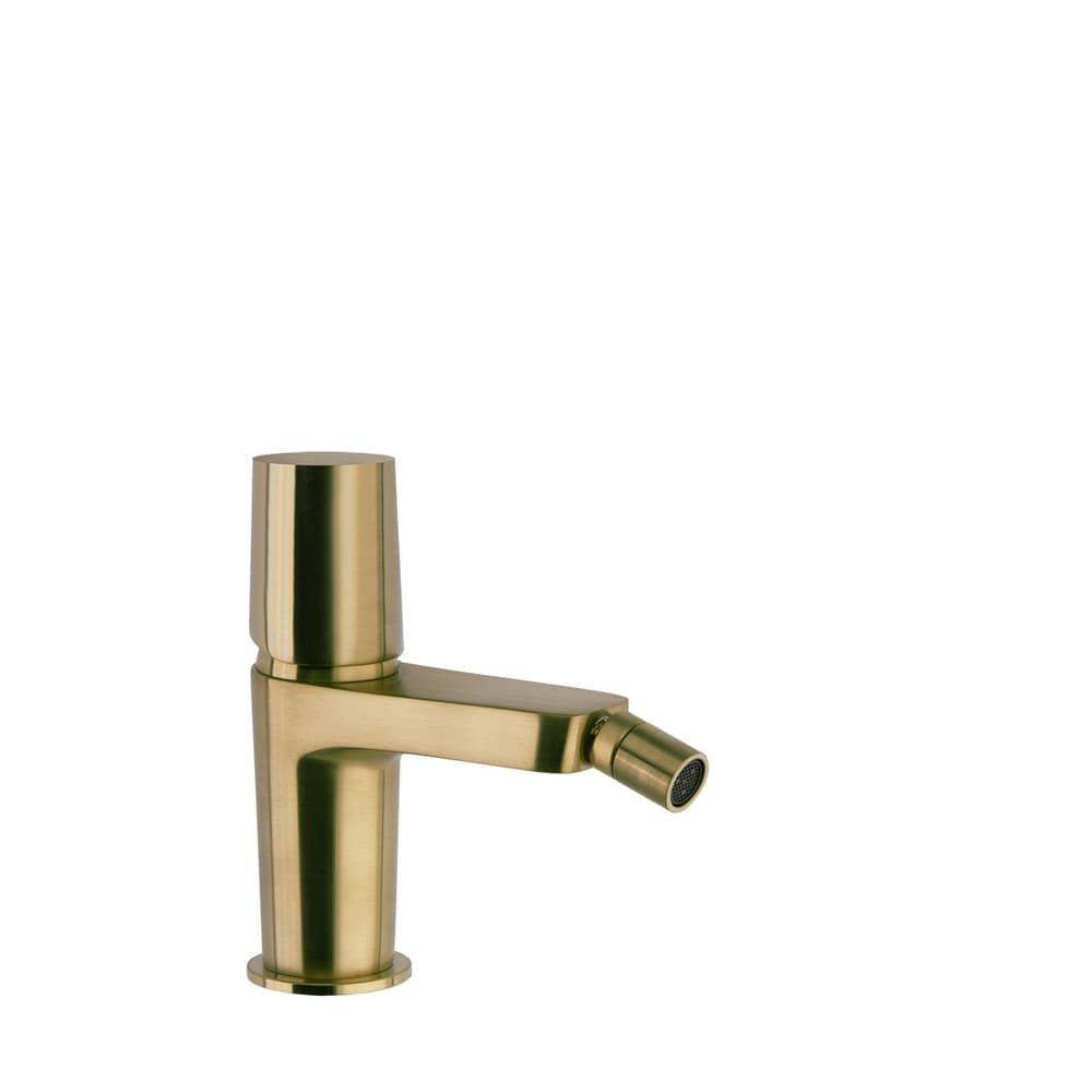 Tzar, Bidet-Einhebelmischer, Gold gebürstet