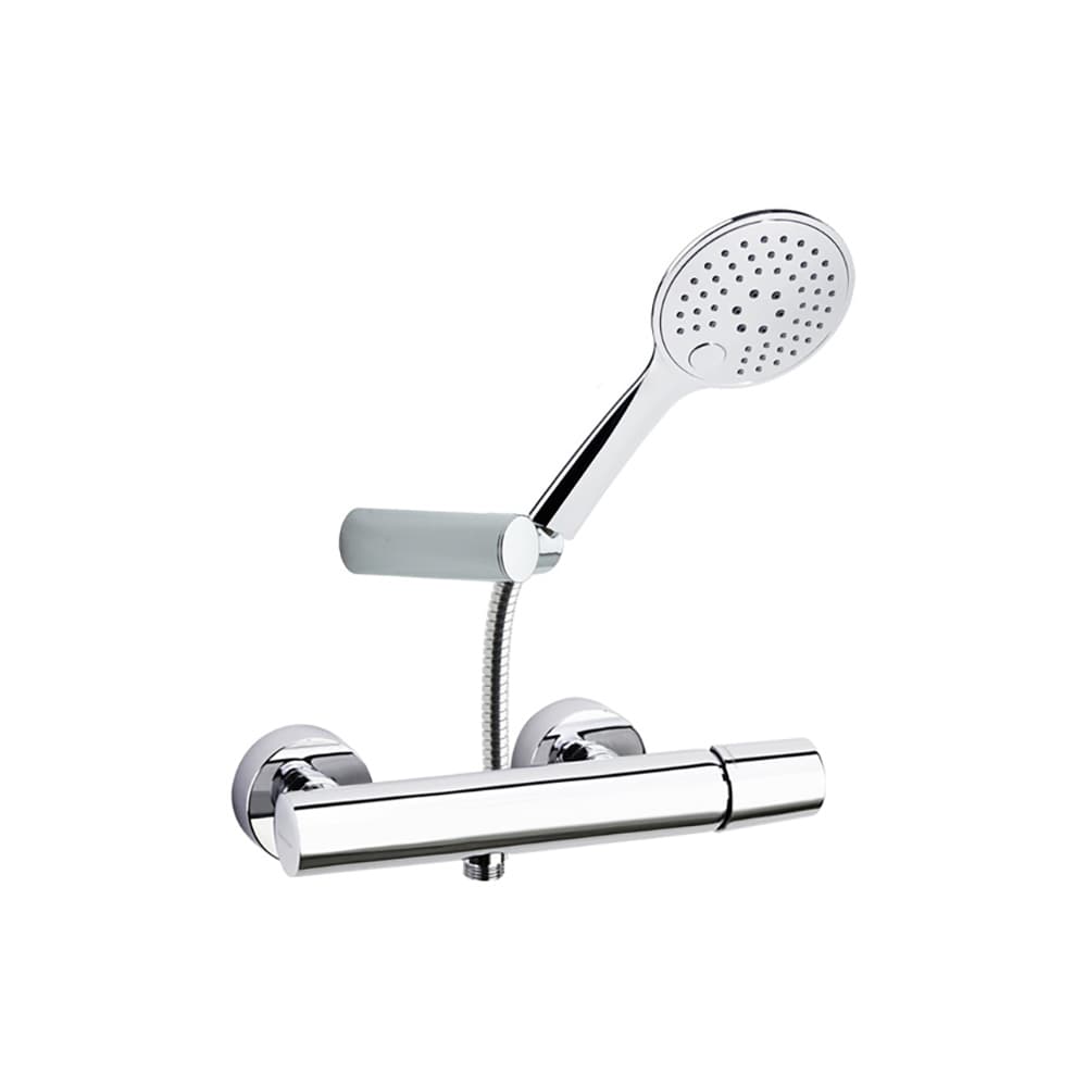 Tzar, Brause-Einhebelmischer mit Brauseset, Chrom