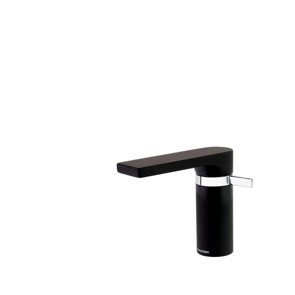 Arola, monomando de lavabo 5L, Negro mate