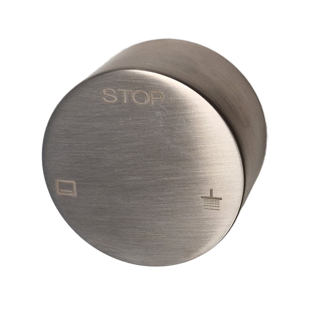 Hidroterapia, volante de acero inoxidable para rociador-cascada COLEX01, Inox