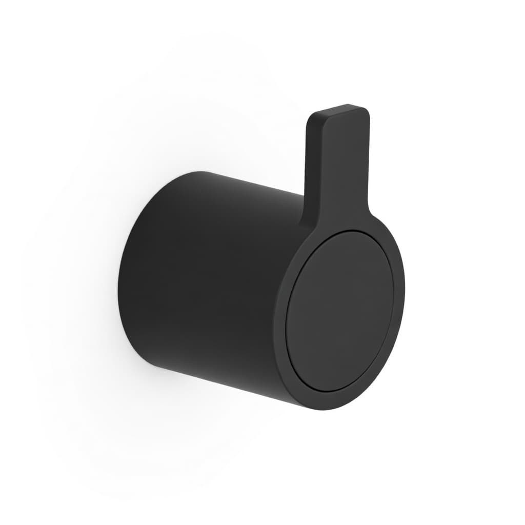 Blautherm, plain handle without button, Matt black