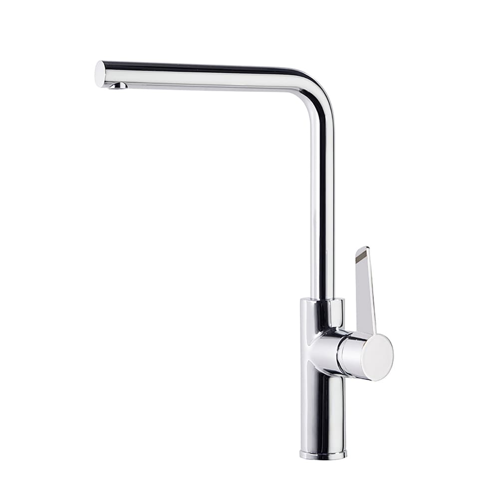 Kitchen, monomando de cocina con caño alto, Cromo