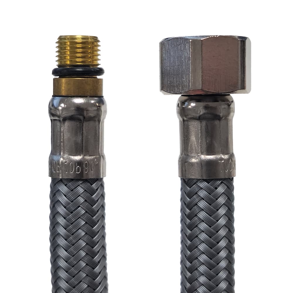 Accessoires, flexible de raccordement FLX DN8 M10 x 1 - G3/8 de 600 mm CSTB
