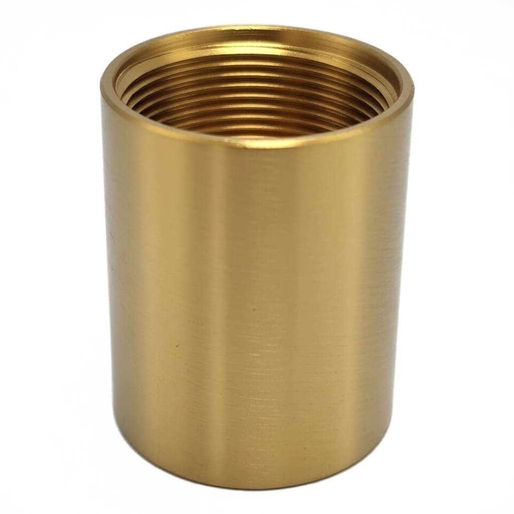 Accesorios, camisa para cartucho empotrado Ø35 de 1 vía, Oro cepillado