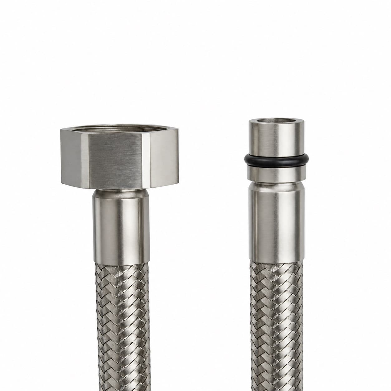 Accessoires, flexible de raccordement DN6 M10 x 1 - G1/2 de 420 mm AENOR