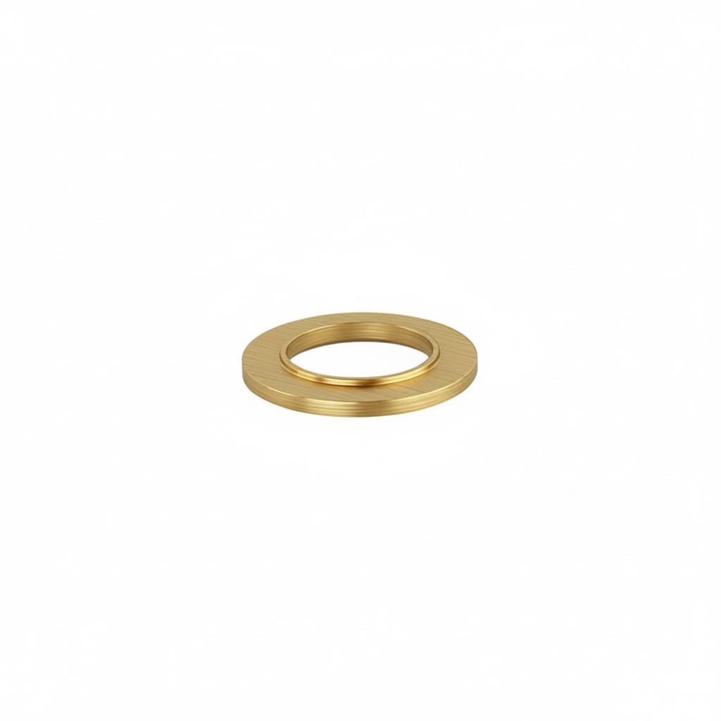Alexia, Decorative base, brushed gold