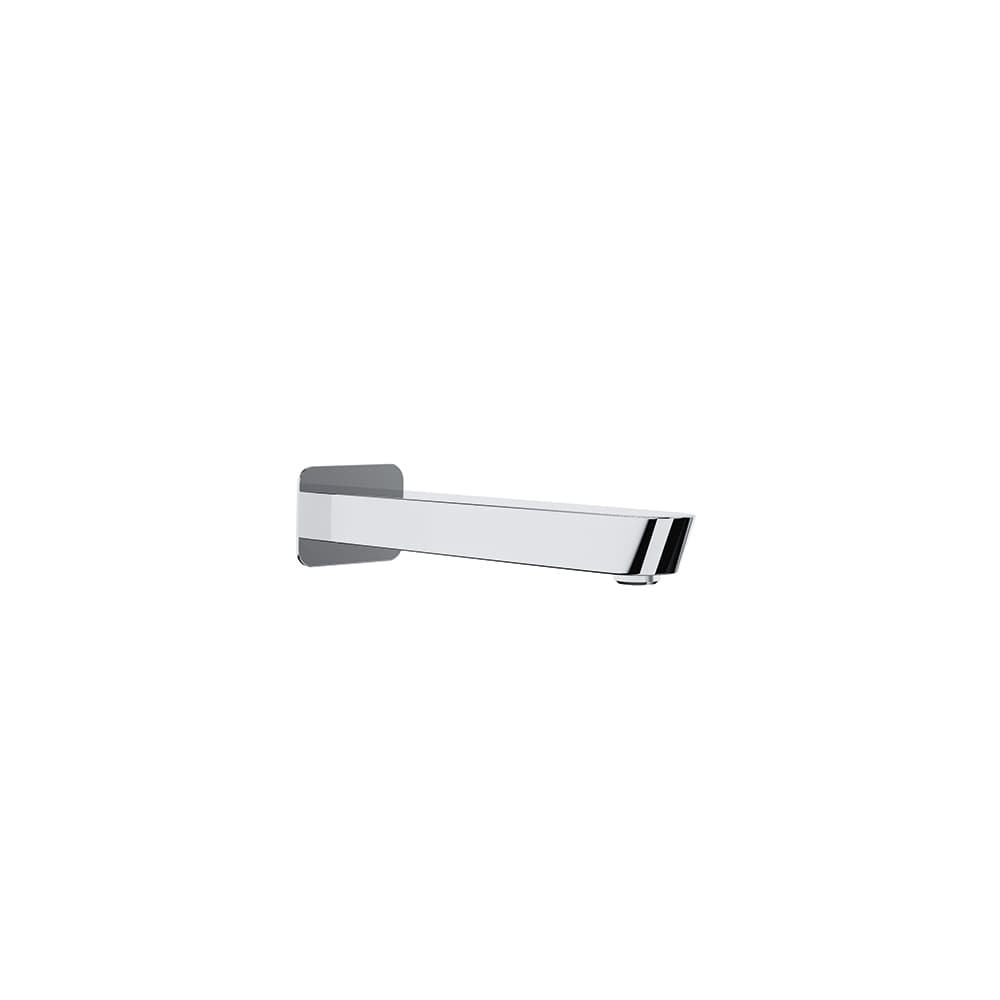 Hidroterapia, caño de pared para bañera de 232mm, Cromo