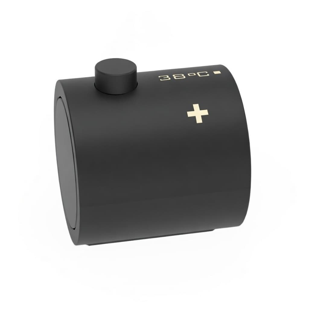 Urban chic, Mengengriff für Thermostat, Schwarz matt