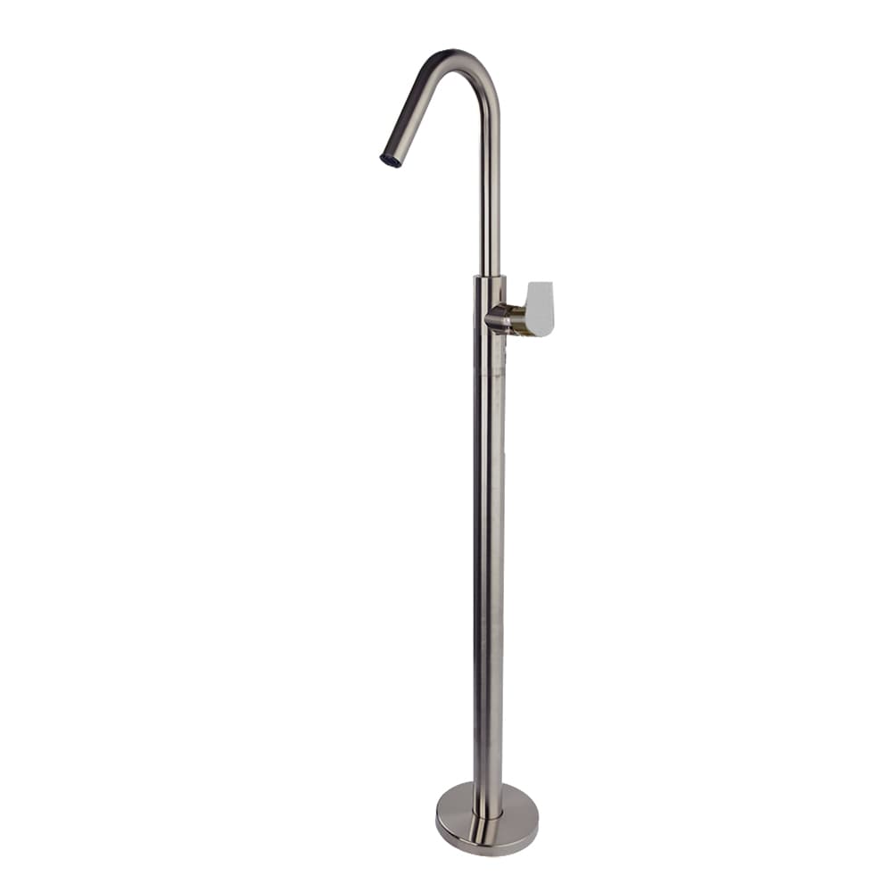 Urban chic, Breeam, monomando de columna para lavabo 5L, Niquel cepillado