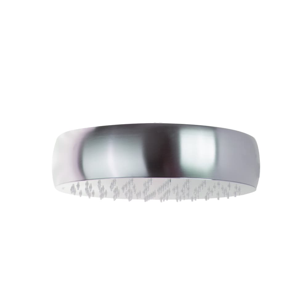 Hidroterapia, chuveiro fixo redondo volumétrico de Ø312mm, Níquel escovado