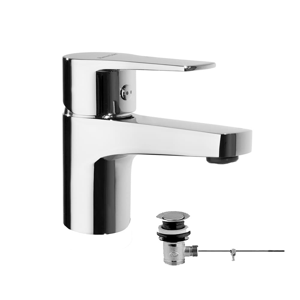Titanium, lavabo titanium tool free S3, Cromo