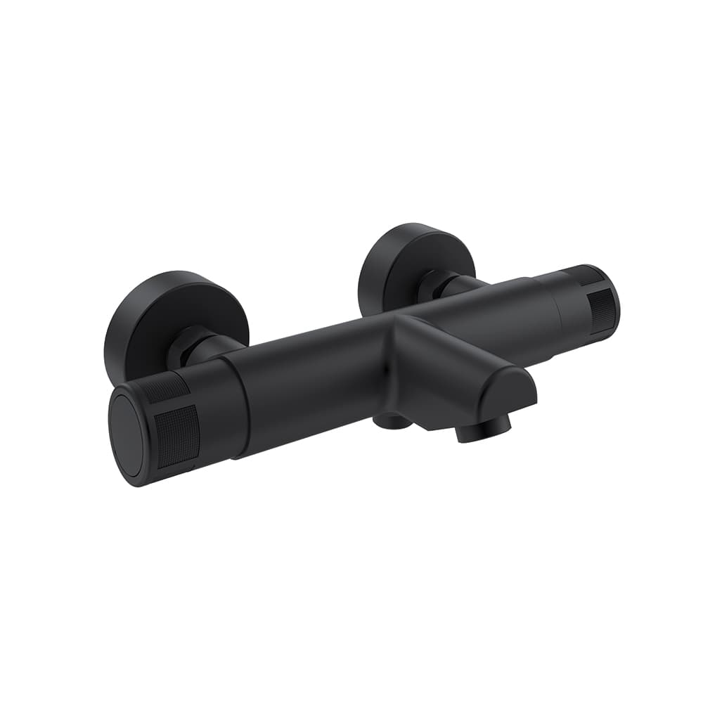 Monotech, monocontrol baño-ducha, Negro mate