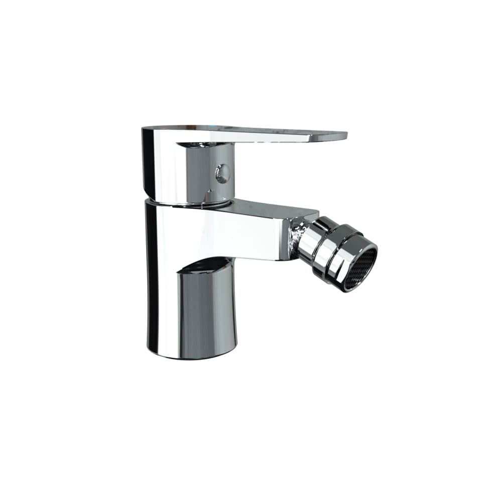 Titanium, monomando de bidé cromado, Cromo