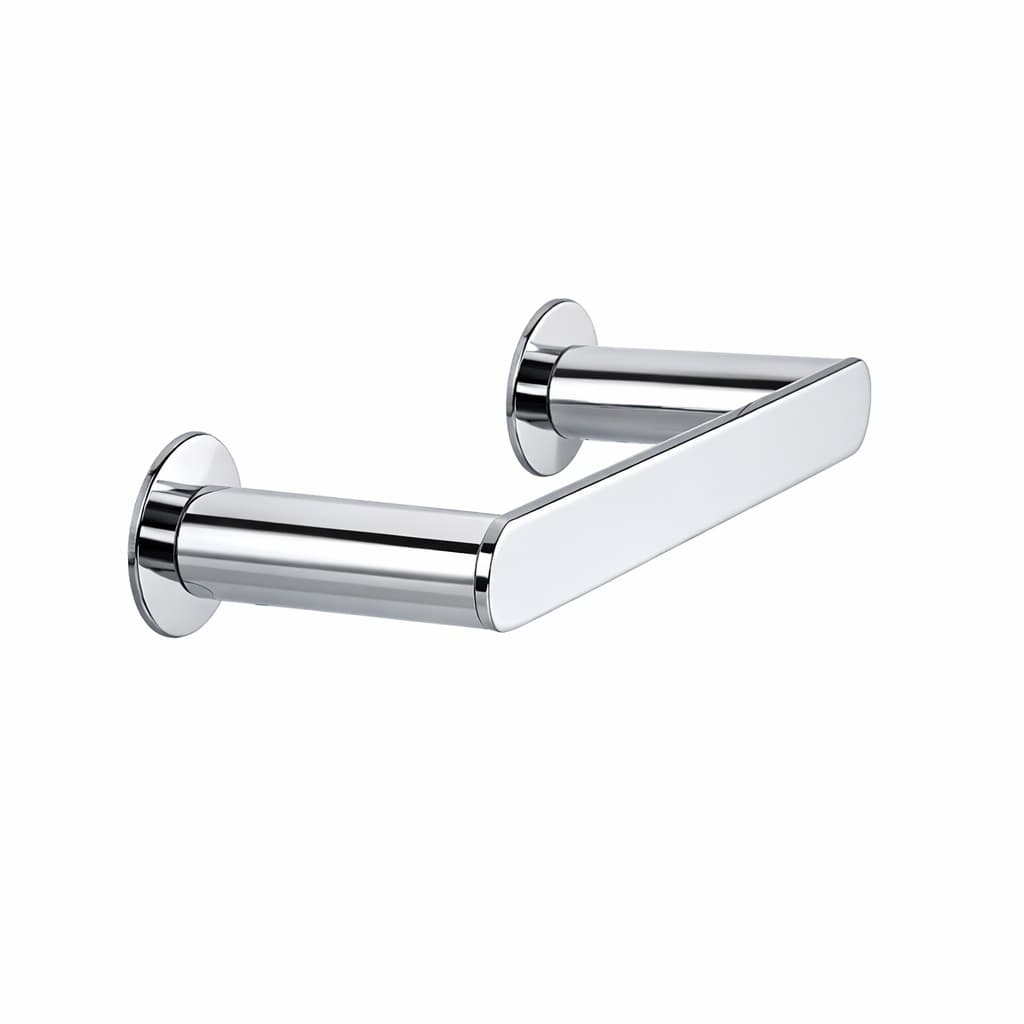 Ergos, bathroom towel rail, size "M", with dual installation system, Chrome