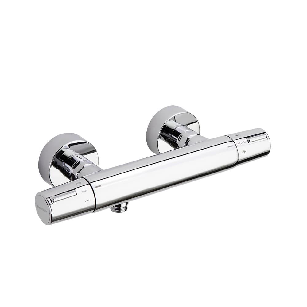 Tzar, Brause-Thermostat chrom, ohne Brauseset.