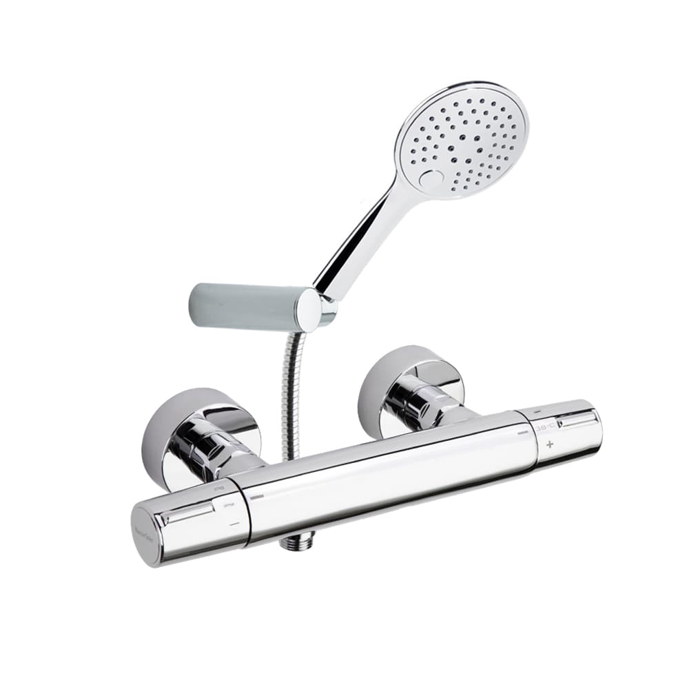Tzar, Brause-Thermostat chrom, mit Brauseset