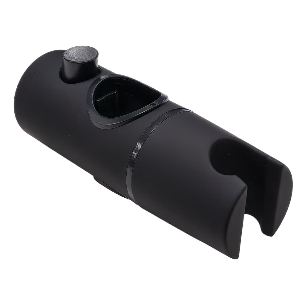 Hidroterapia, suporte deslizante com botão Ø25 para DN132 e DN132D, Preto mate