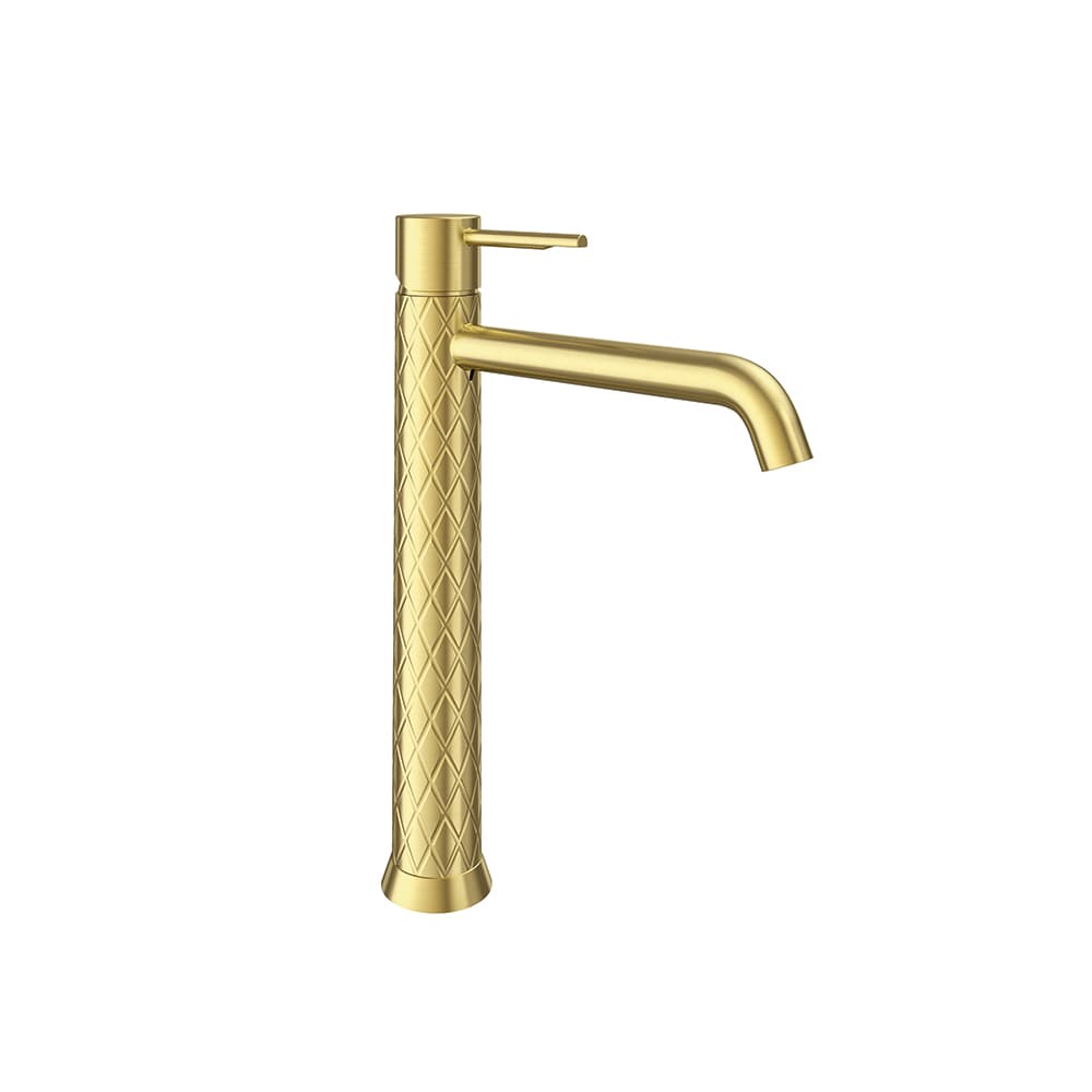 Odisea - joya, Breeam, aixeta monocomandament de lavabo XL 5L, Or raspallat