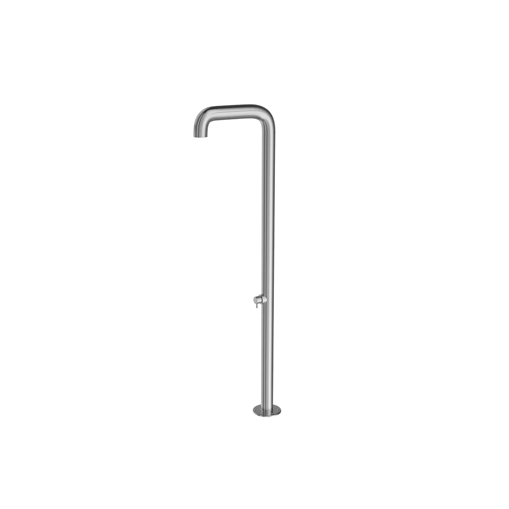 Hidroterapia, Breeam, columna de ducha exterior para piscina 1 vía Hercules 8L, Inox