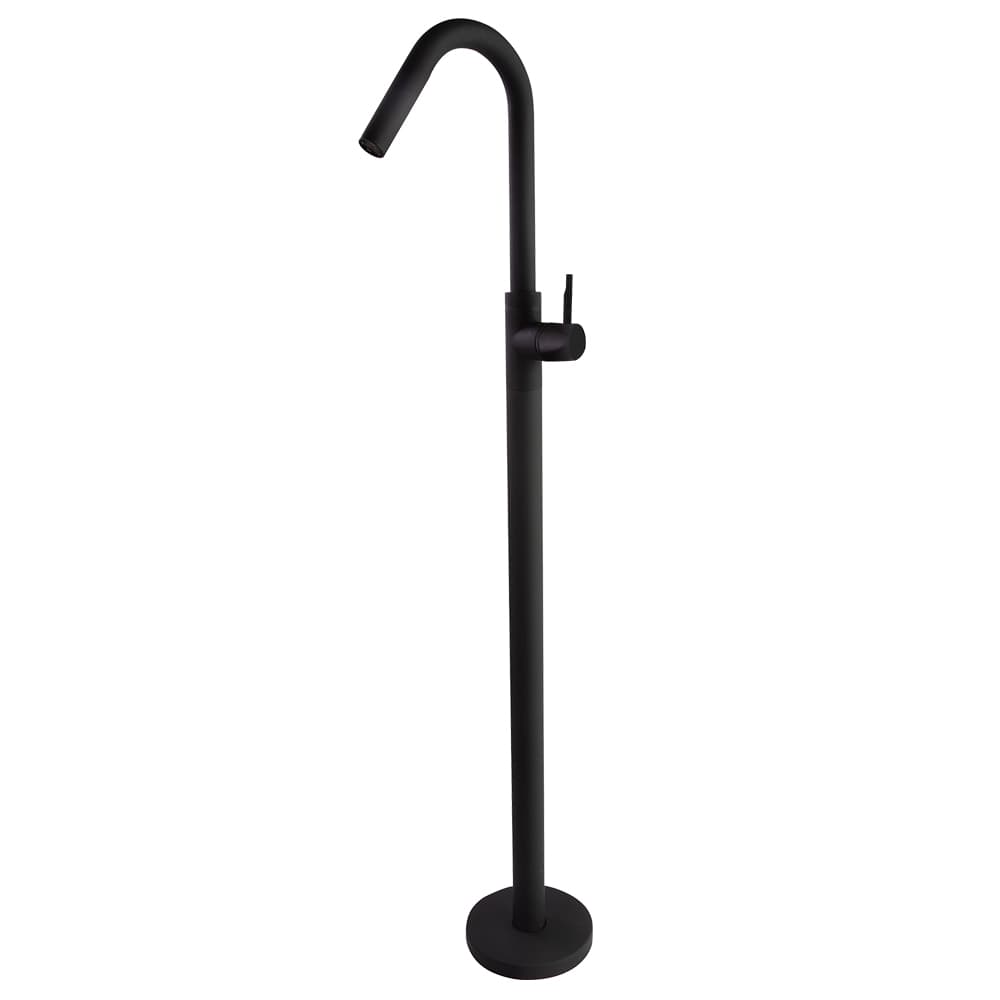 Odisea, columna monocomandament de lavabo, Negre mat