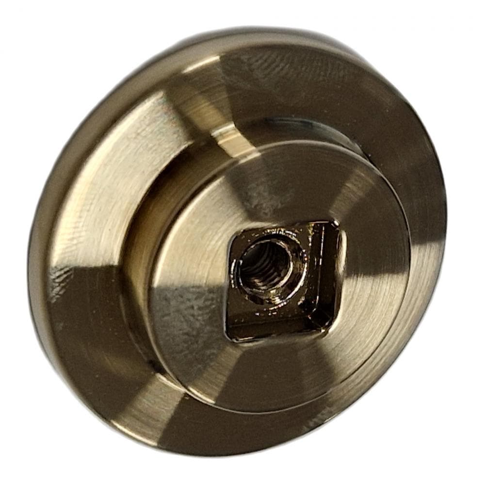 Ergos, Befestigungssockel für Badaccessoires ESCO01OC, TOAL01OC, COLG01OC und SOP02OC, Gold gebürstet
