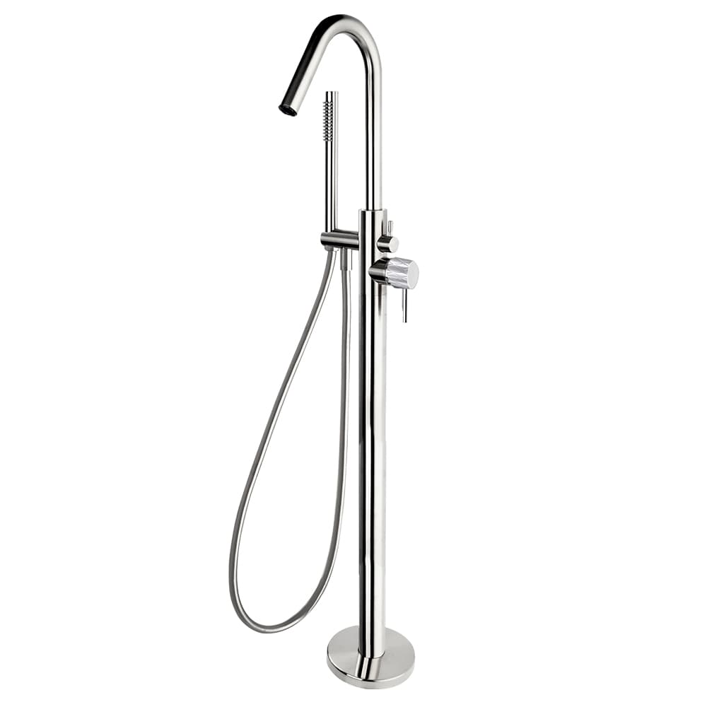 Odisea - joya, Odisea Joya, floor-standing bath mixer with shower set, chrome