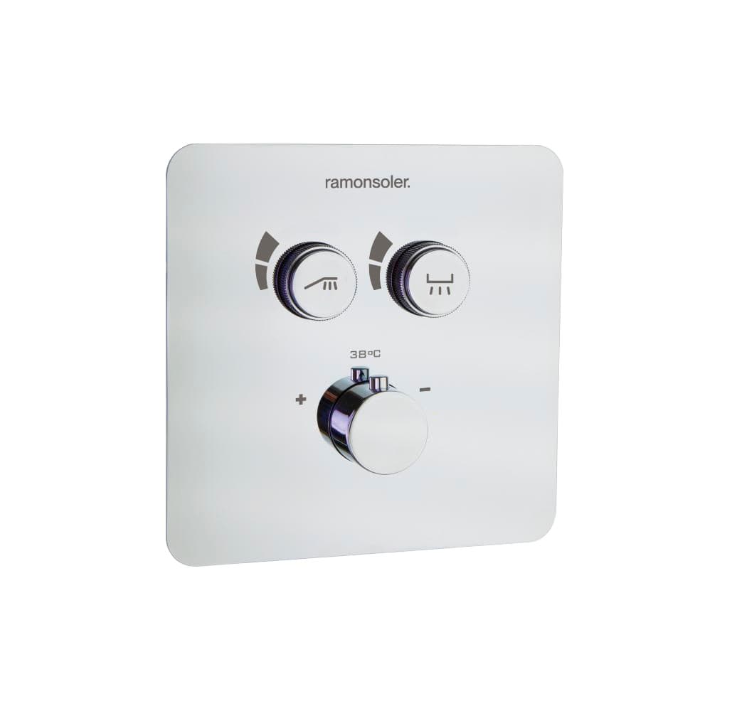 Rs smart, concealed 2-way thermostatic mixer set, Chrome