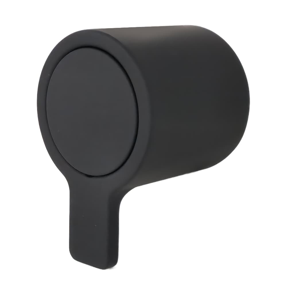 Drako, Griff ohne Taste für Thermostat, Schwarz matt