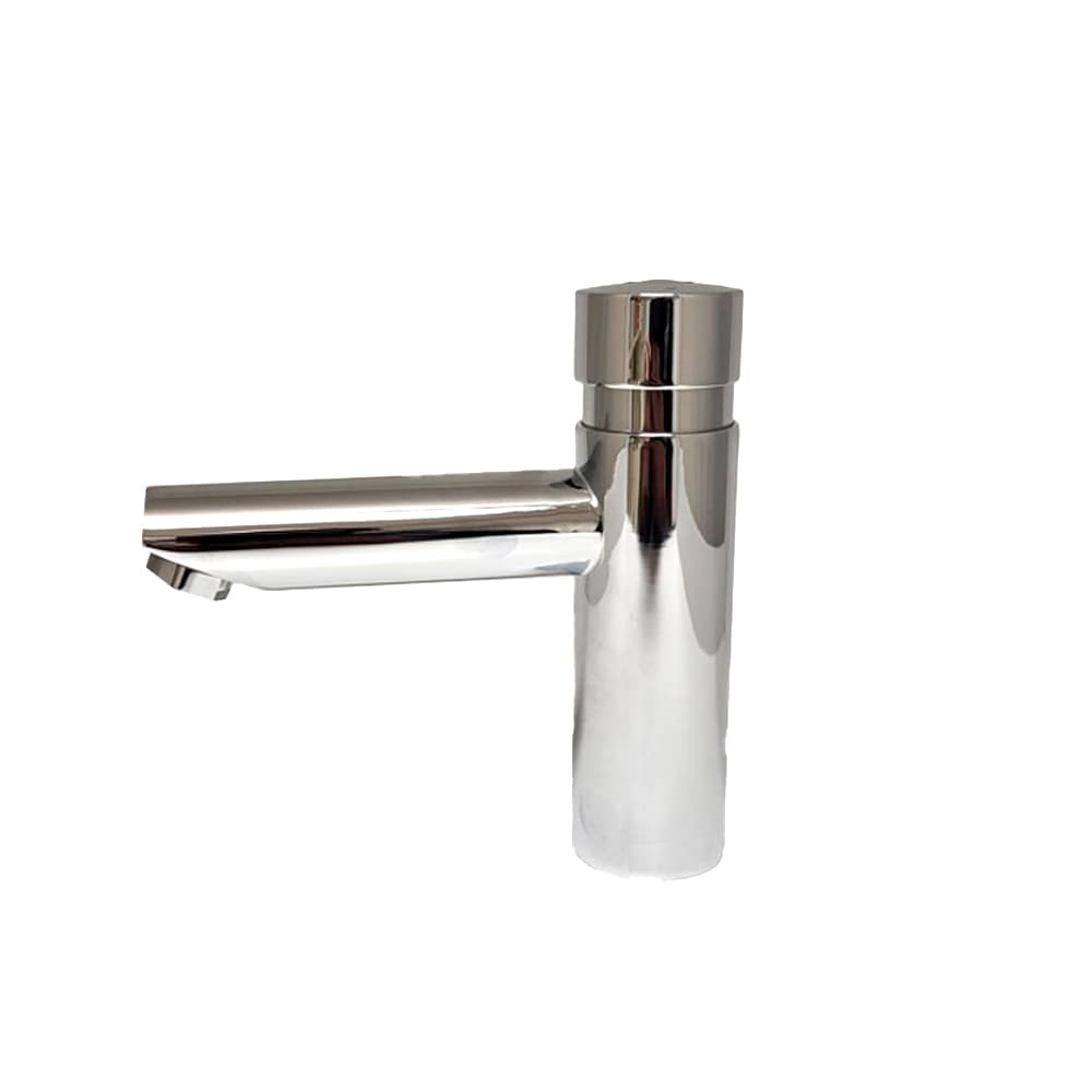 Solestop, Breeam, lavabo temporizado mezclador fría y caliente, Cromo