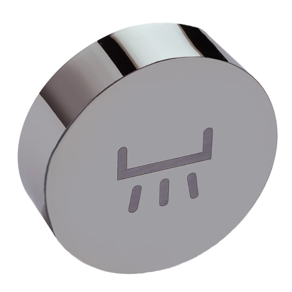 Rs smart, shower head push button, Chrome