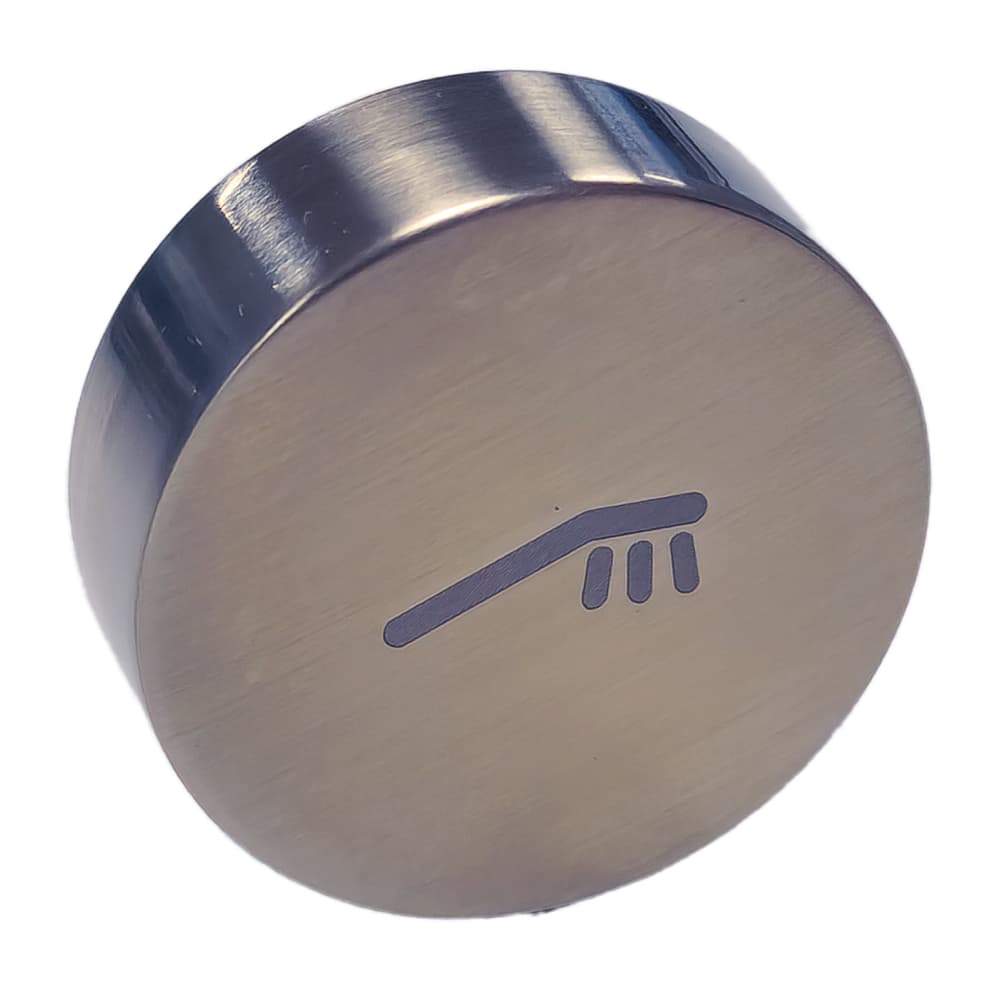 Rs smart, Drucktaste für Handbrause, Nickel gebürstet