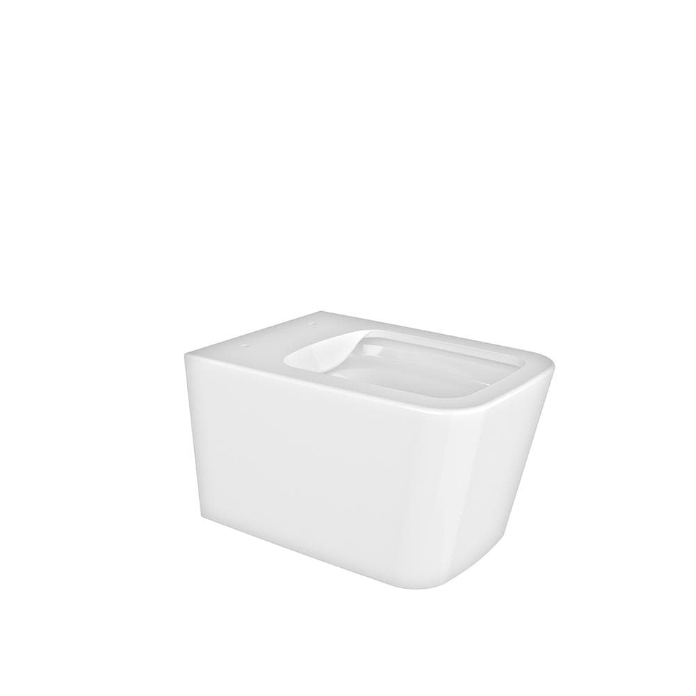 Alma, inodoro suspendido rimless s/h, Blanco
