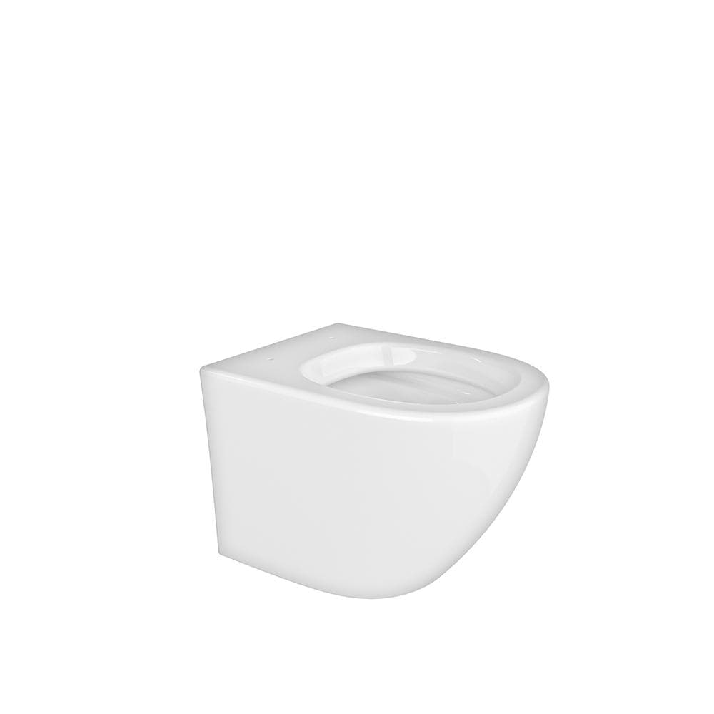 Doria, taza de inodoro suspendida, Blanco